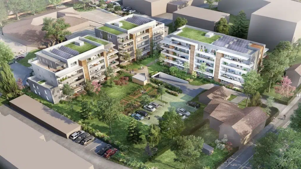 Mise en avant du programme neuf : LES JARDINS DE VENCE