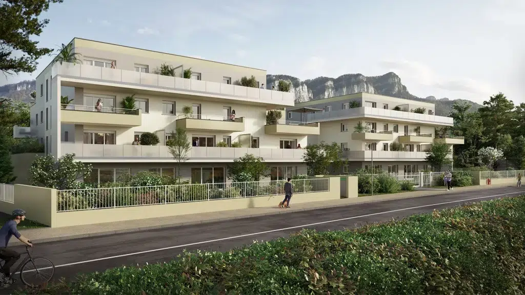 Mise en avant du programme neuf : LES TERRASSES DU GUIERS